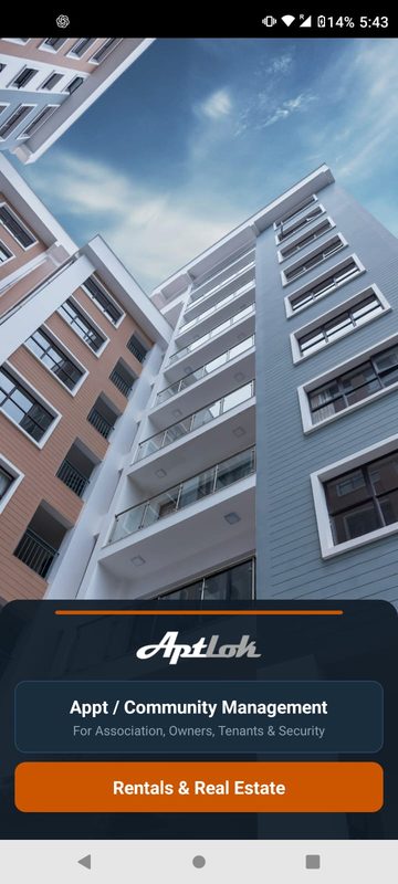 AptLok app — community management & real estate
