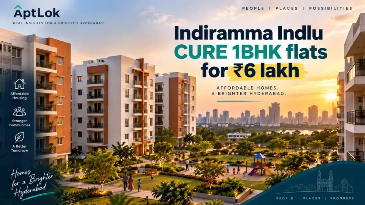 Telangana's Indiramma Indlu CURE scheme offers Hyderabad's urban poor 1BHK flats for ₹6 lakh