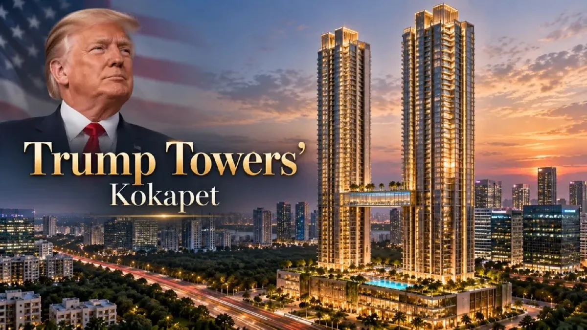 Trump Towers Hyderabad: ₹2,000 crore twin-tower project to bring South India's first Trump-branded residences to Kokapet